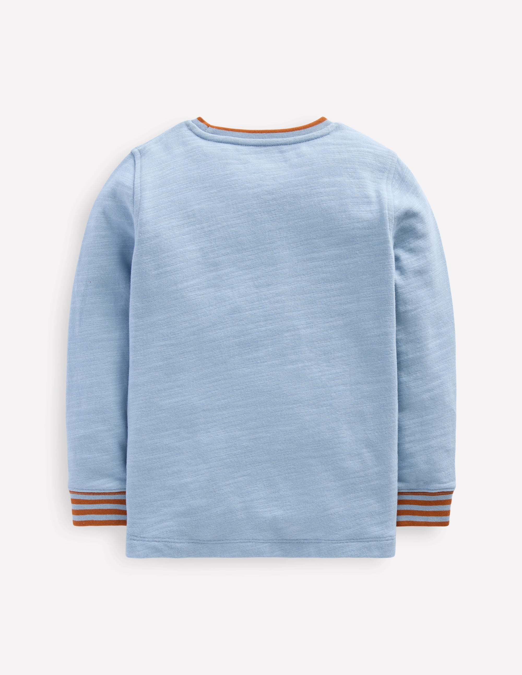 Cosy Mid-weight T-shirt-Glacier Blue - Image 5