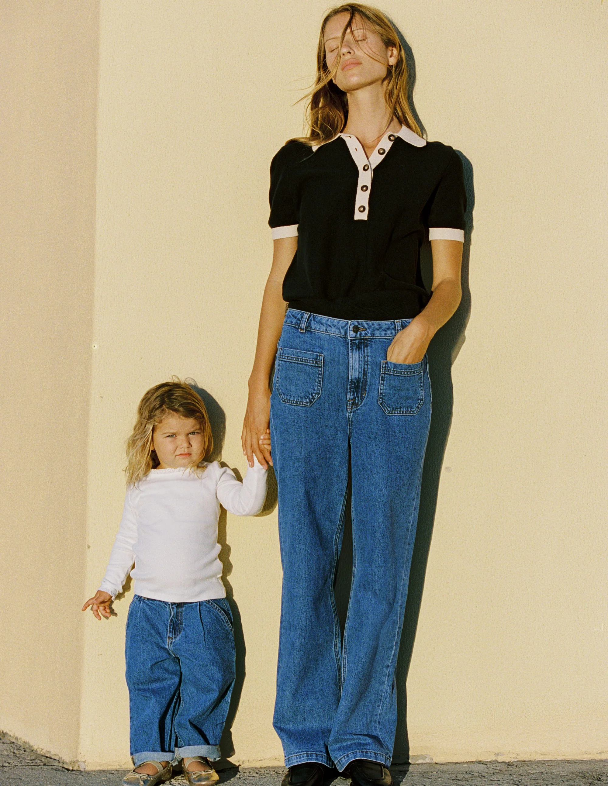 Straight Leg Pocket Jeans-Mid Vintage - Image 6